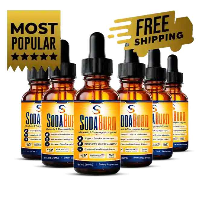 SodaBurn Benefits - Thermogenic Fat Metabolism, Appetite Control, Clean Energy Support